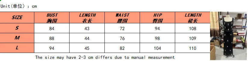 Square Neck Diamond Celebrity Skirt Top