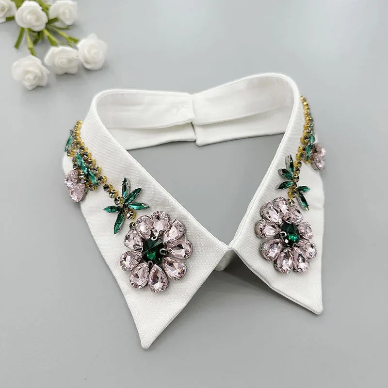 Embellished shirt collar- The royals collection