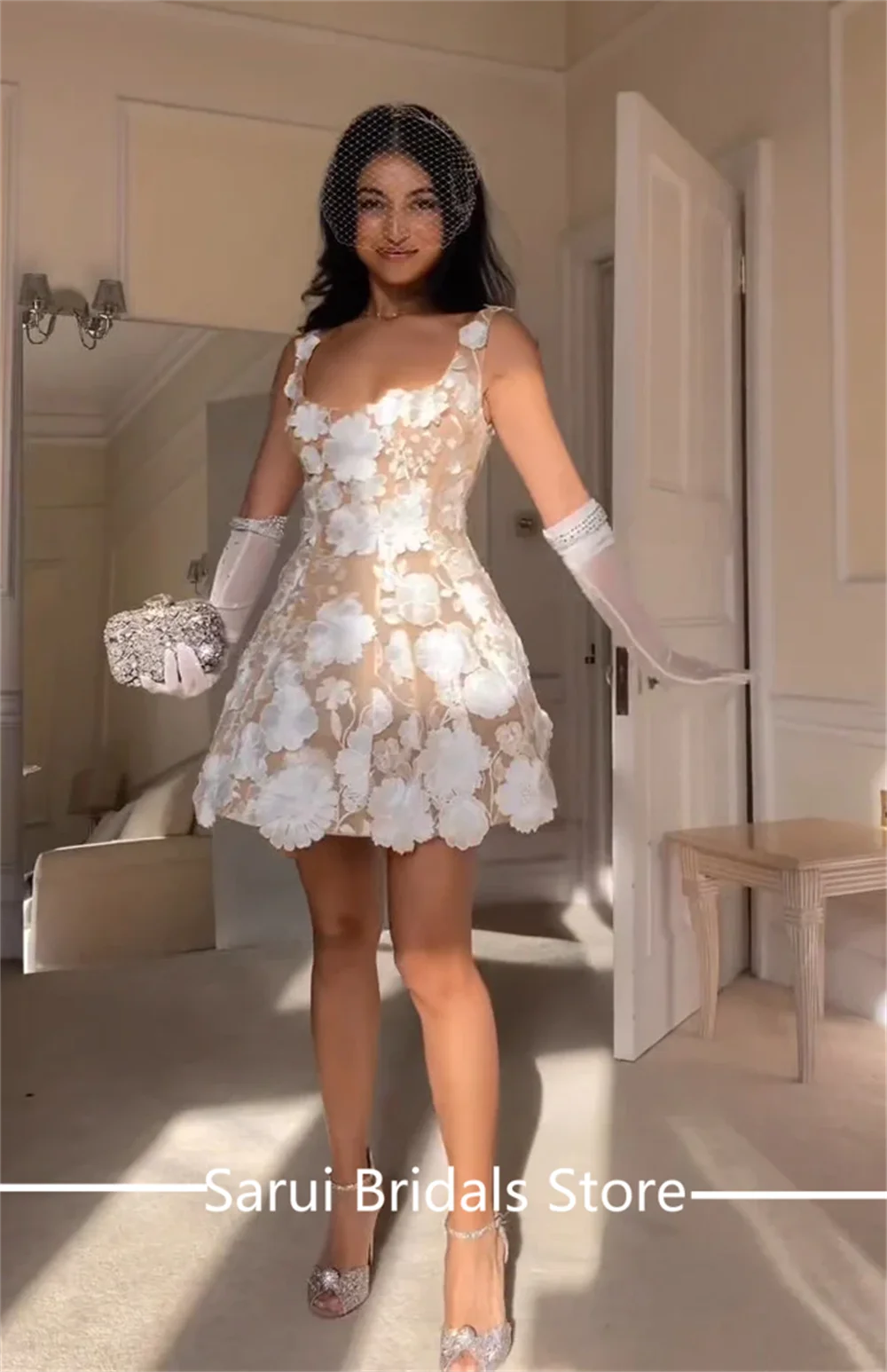 3 D flower Luxury Appliques