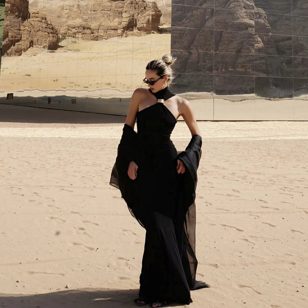 Vintage metal ring Turtle neck