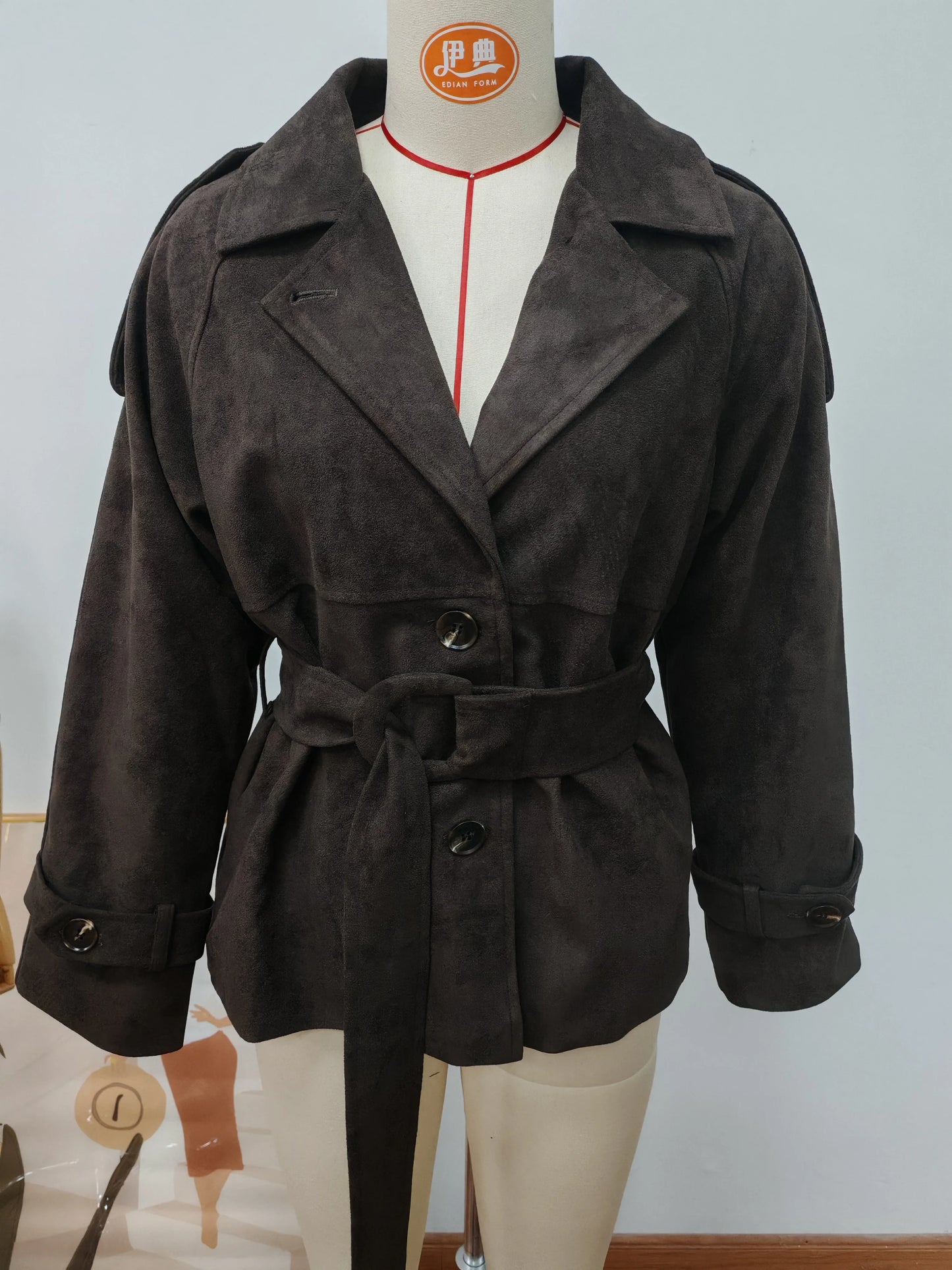 Trending Brown Suede Jacket