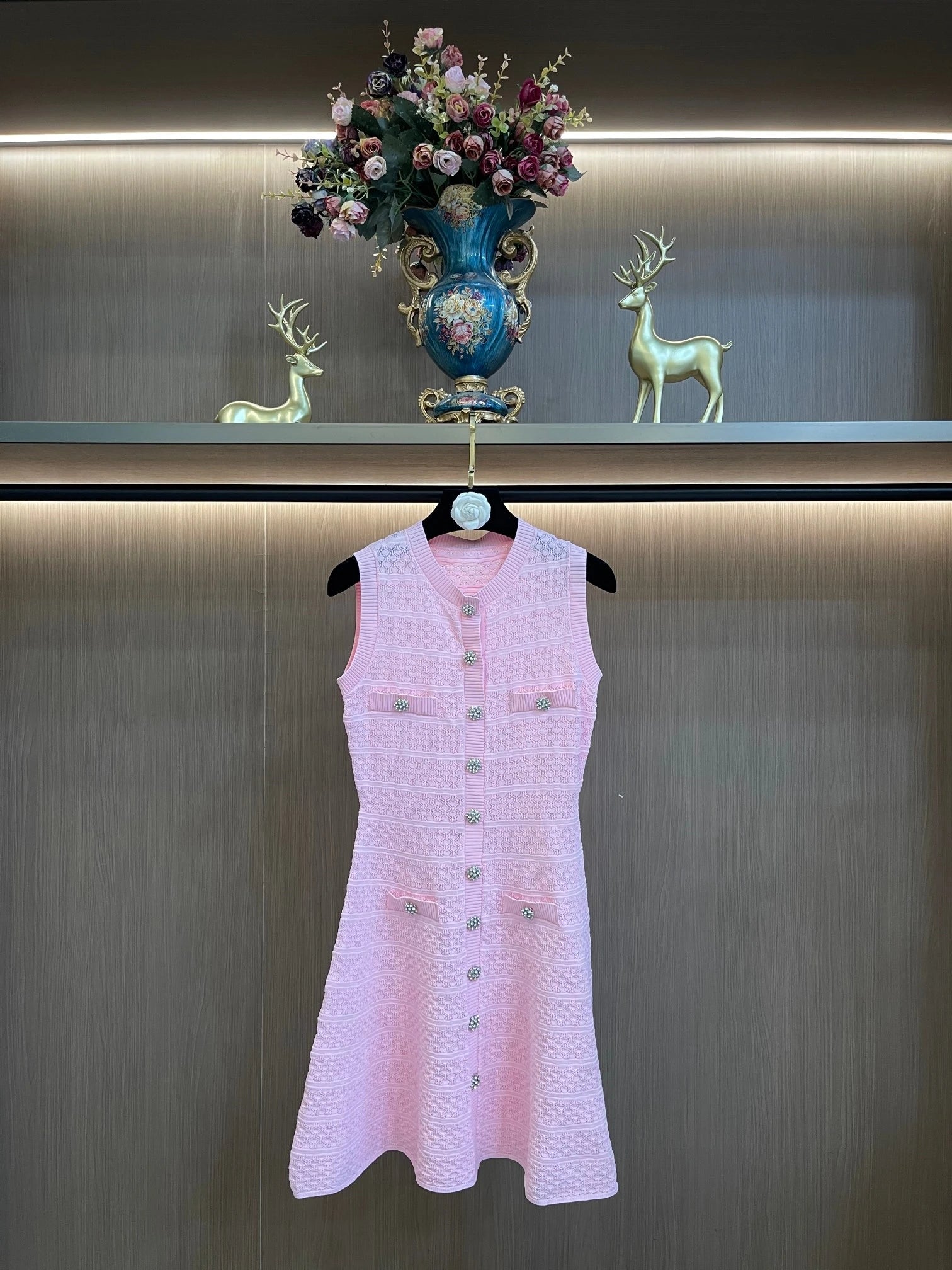 SelfPortrait Embellished Dress