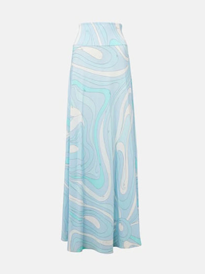 Marble Printed Skirt