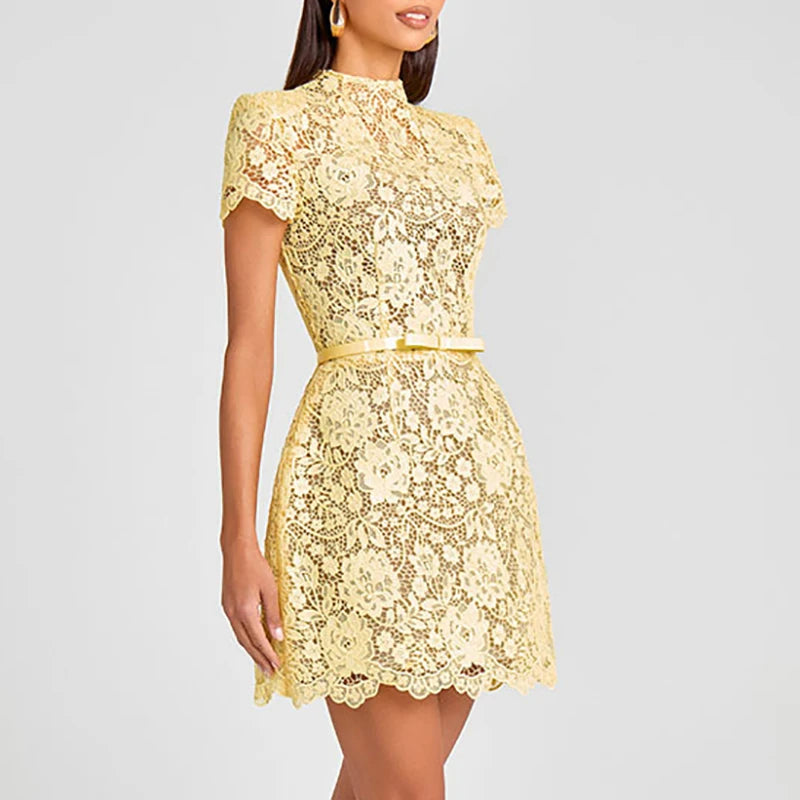 Nadine M Lace dress - 24 hrs delivery