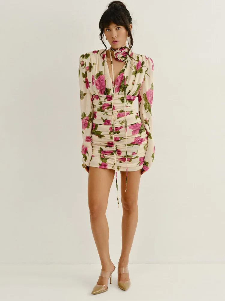 Floral Mini Dress