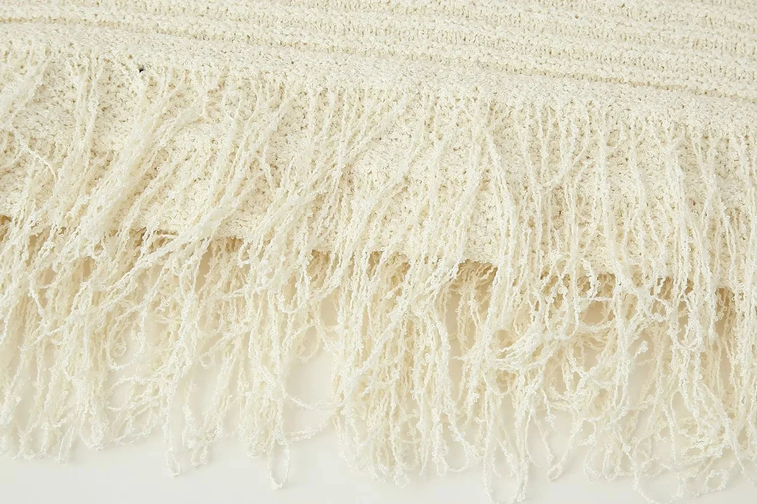 Summer Elegant Knitted Tassel Set