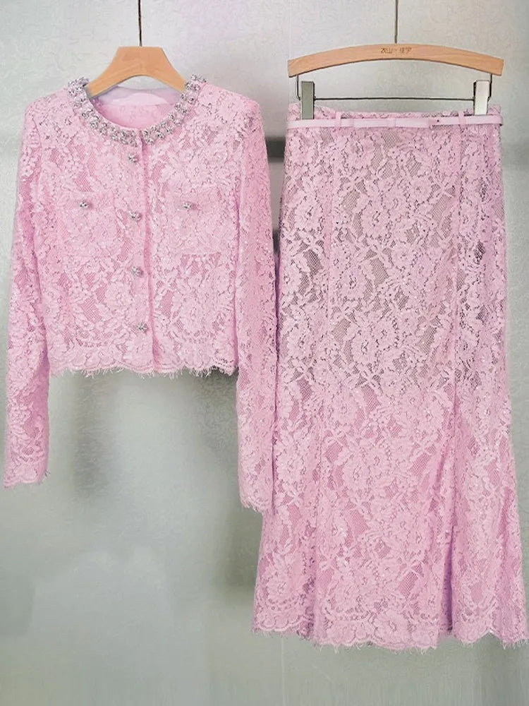 Diamond Drape Elegance