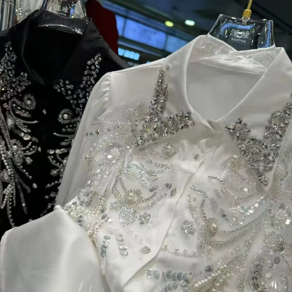 The Royals Collection-Sparkle Diamonds Beaded Sequined