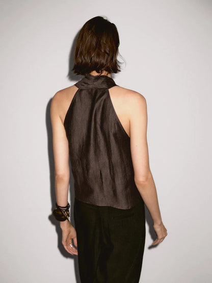 Zara vibes Brown Top