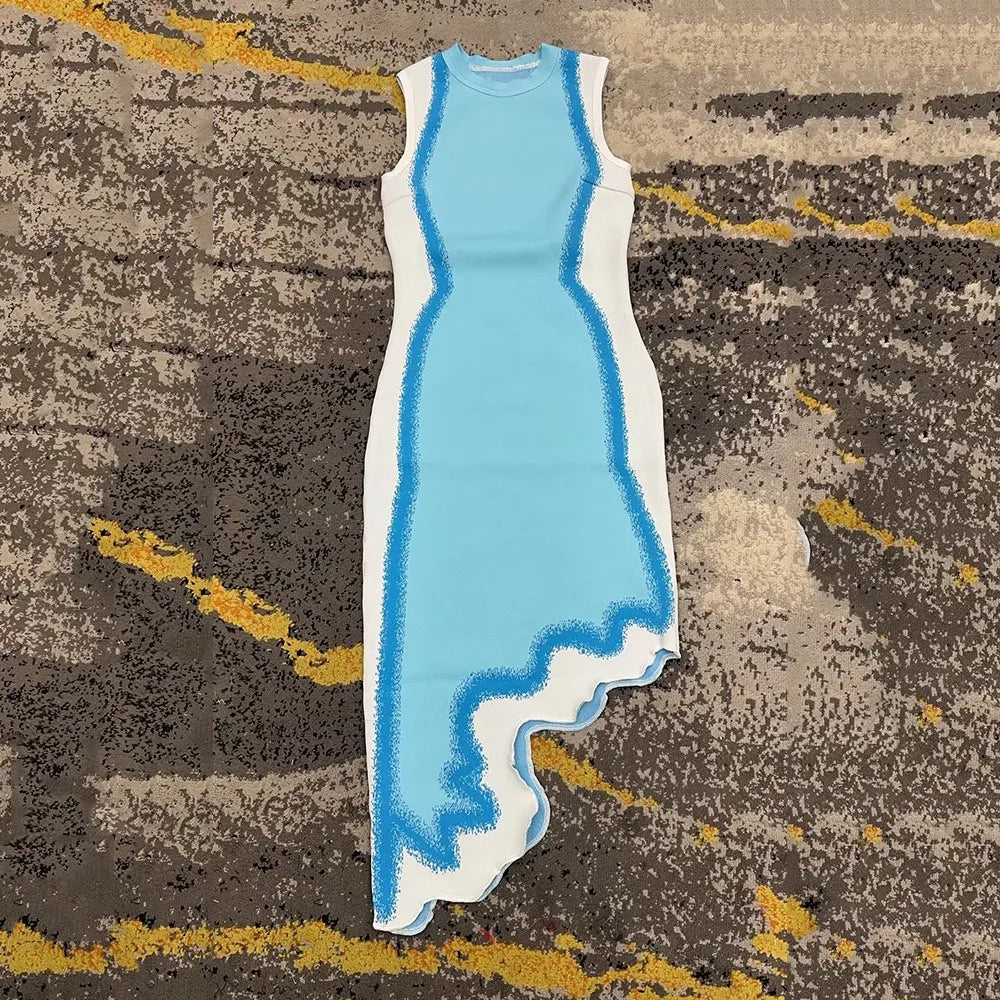 ph5 Bandage Knit Wavy Dress - Shellss