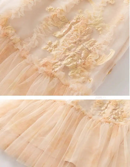 High-end French elegant collar lace Dress