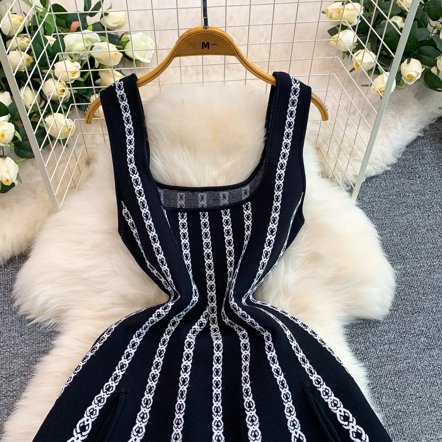 Maje Sandro Knit Pocket Dress