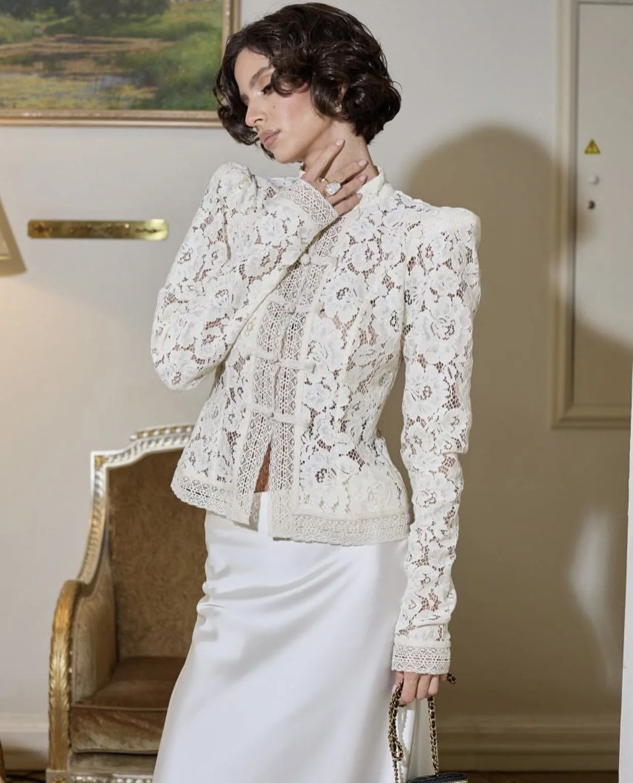 Luxury Lace Blouse