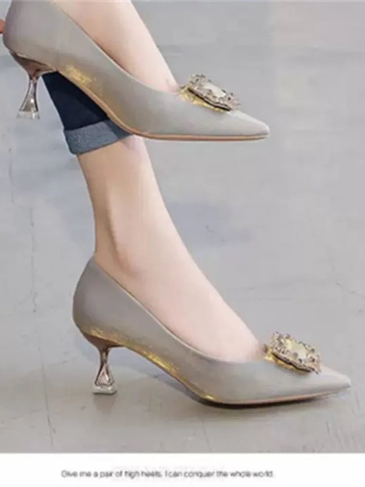 Comfort stiletto heel shoes - Shellss