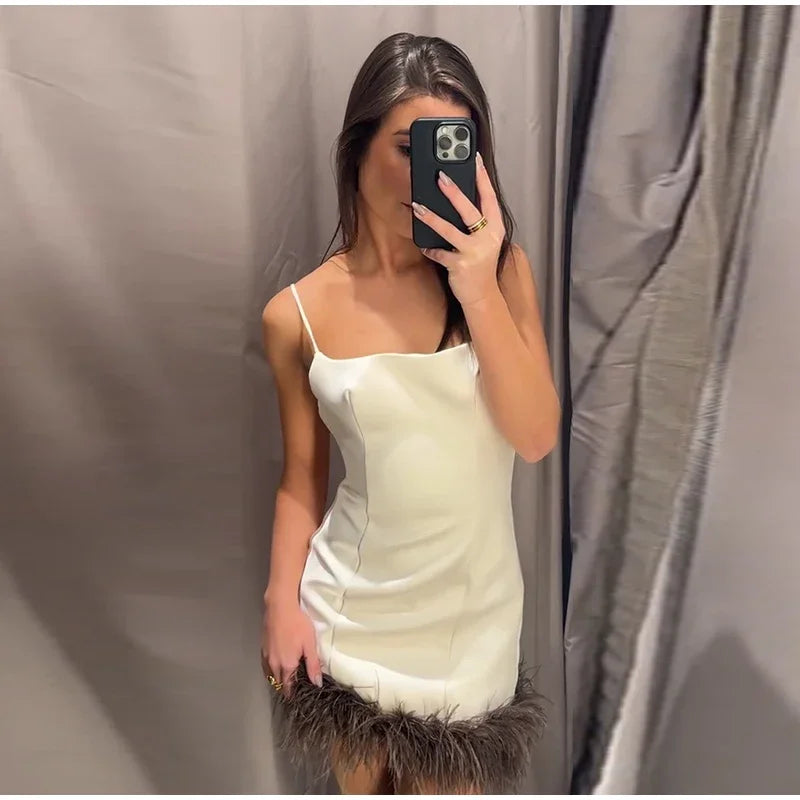 Zara Vibes Mini feather - Shellss