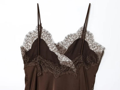 Zara Vibes Satin Lace