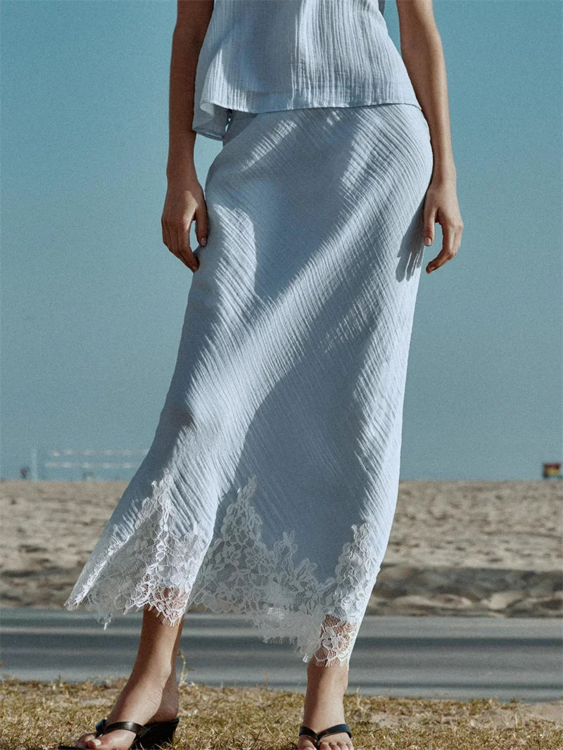 Zara Lace Skirt Set