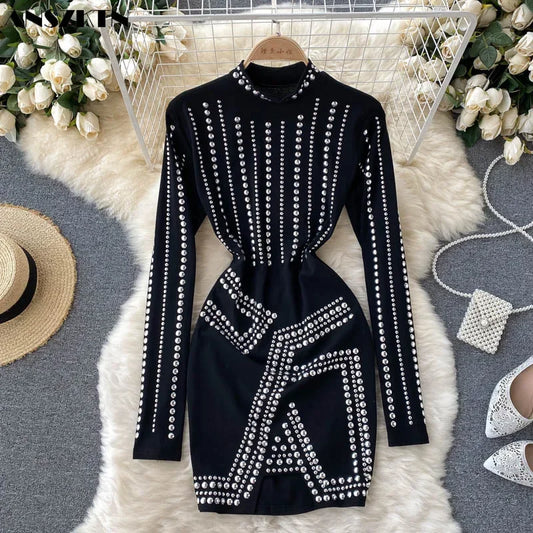 2 Sexy Rivet Dress