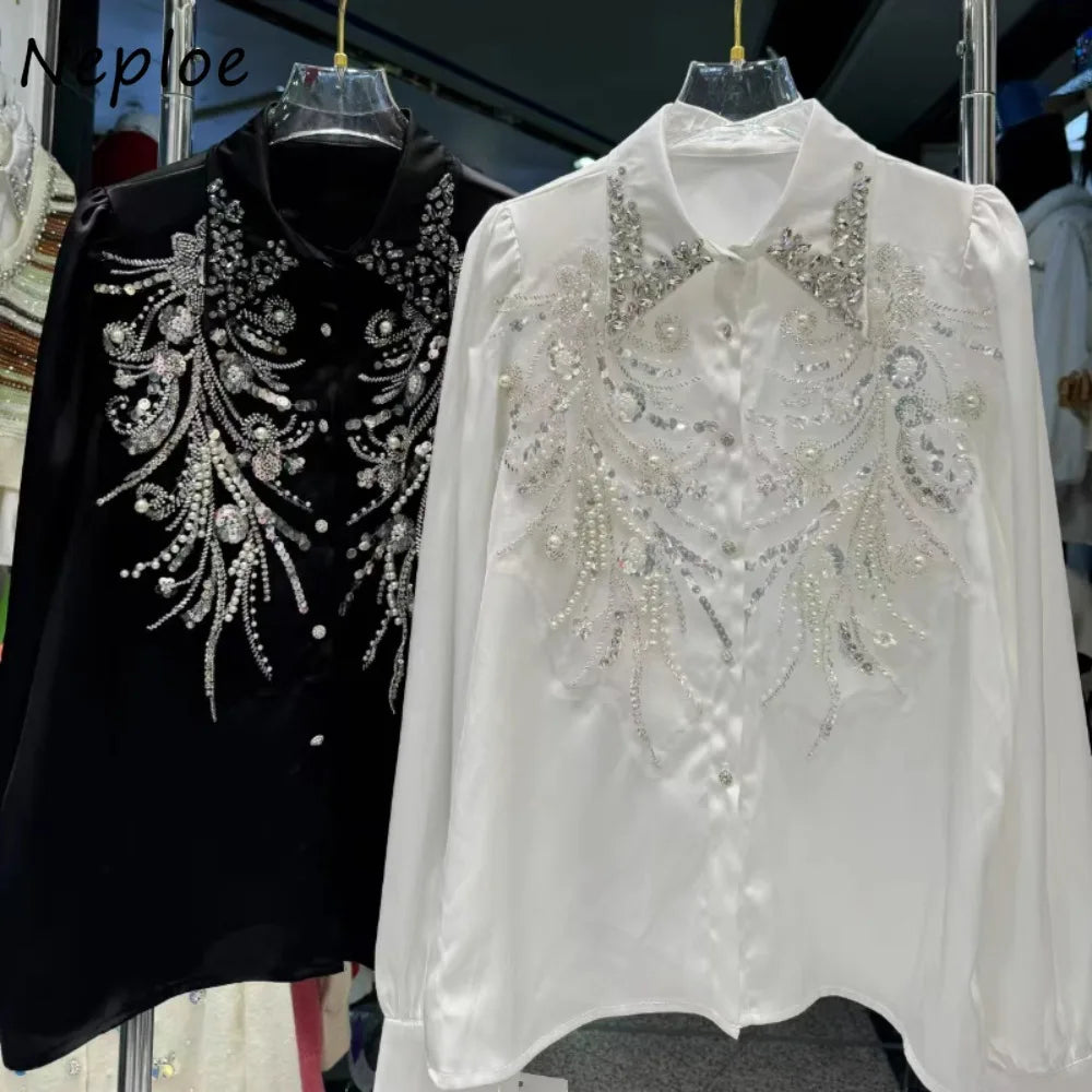 Embellished Beading Shirt-  The Royals Collection