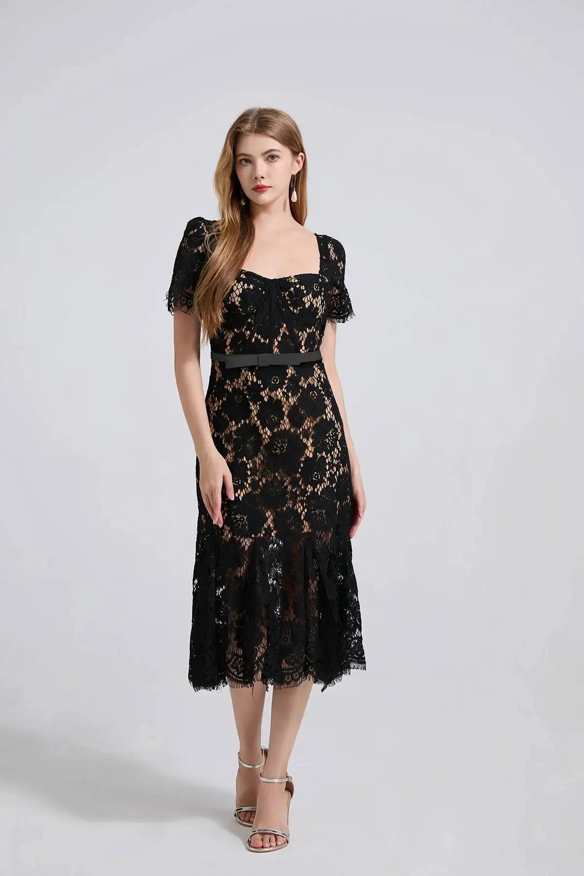 Elegant Lace Formal Dress