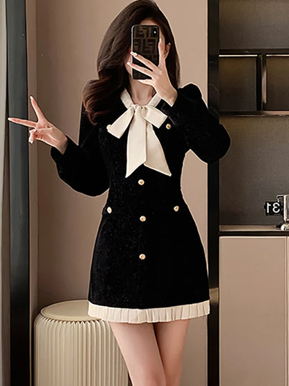 Luxury Burgandy red Velvet Dress