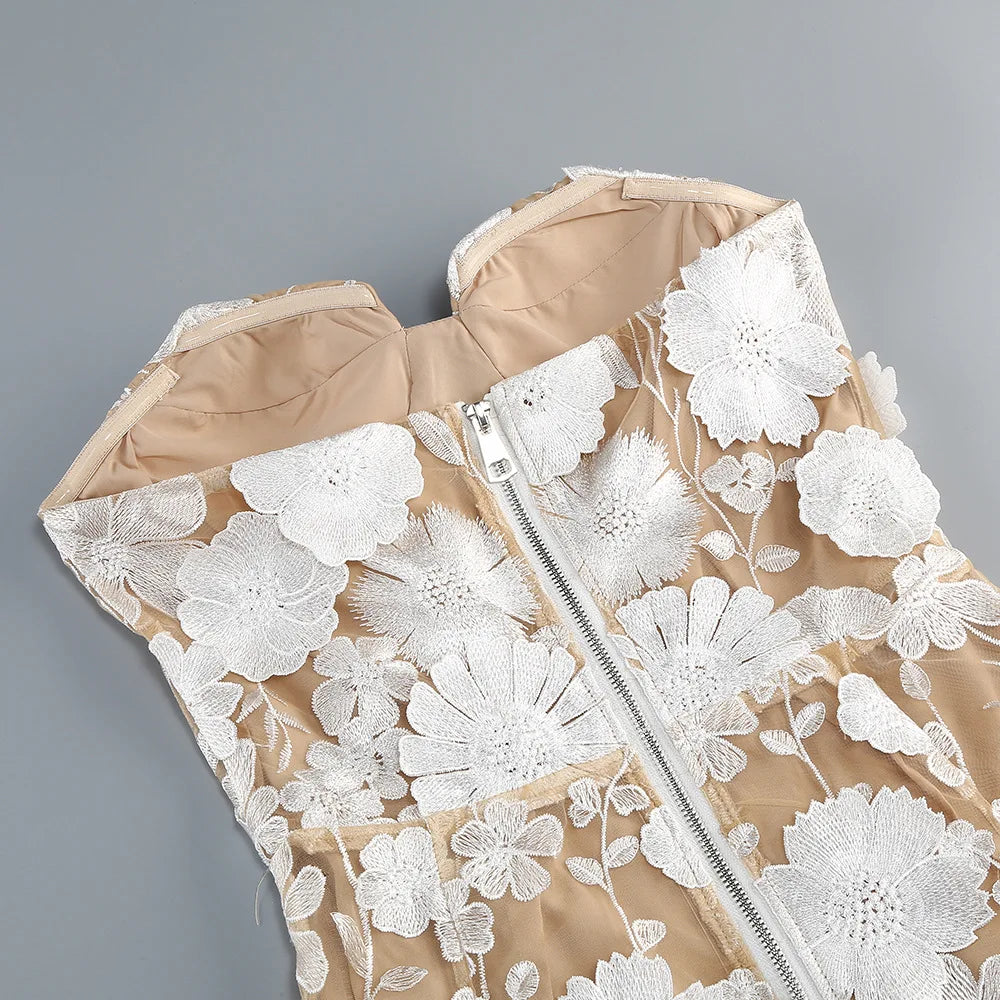 Luxury Glam Embroidered Beauty