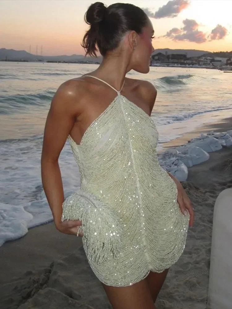 Emily in Paris Mindy Chen Beaded Mini Clio - Shellss