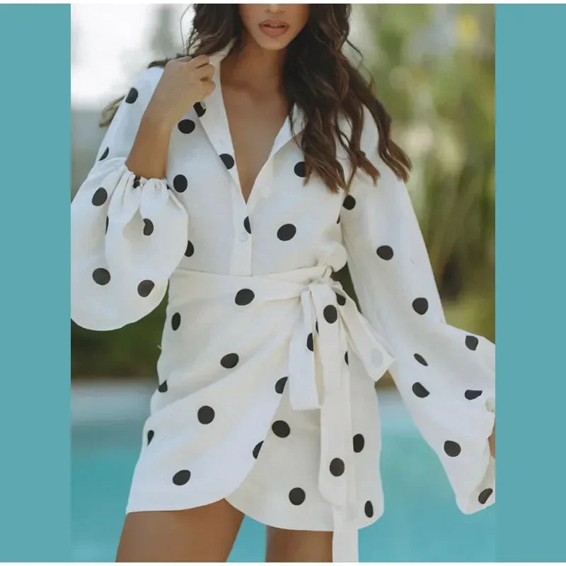 Elegant Brunch Mini Skirt Set