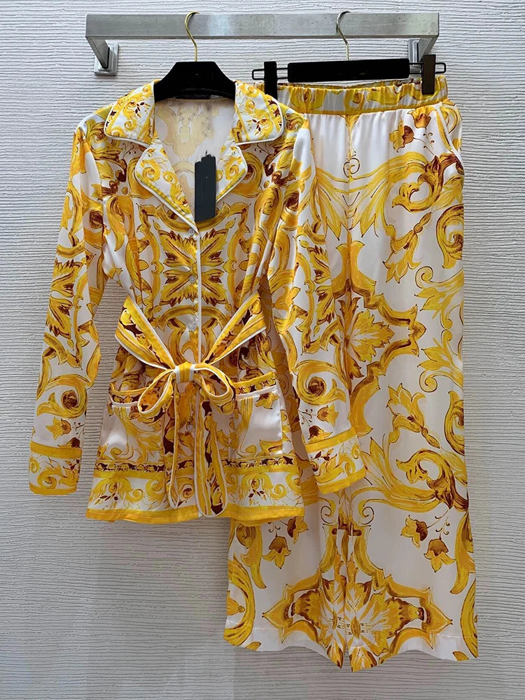 New spring and summer geometric printing lapel - Shellss