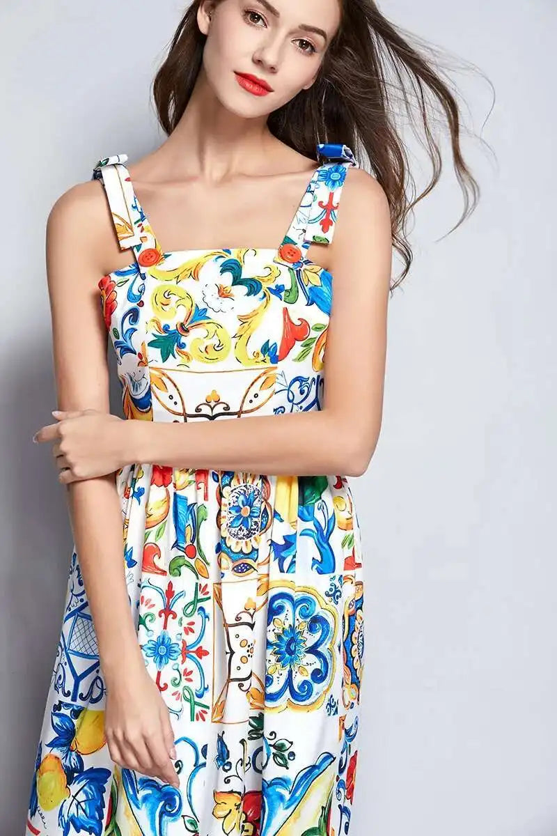 Colorful summer Midi