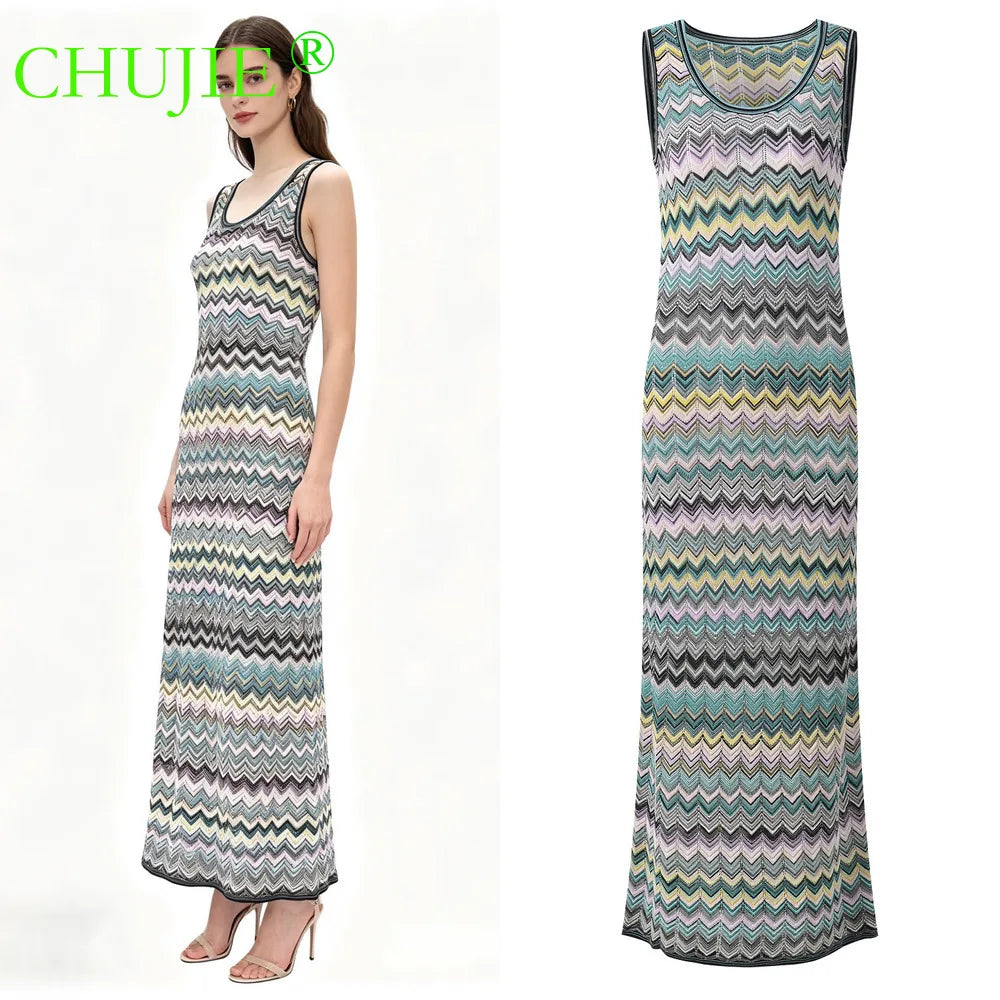 Missoni new zig zag knit dress
