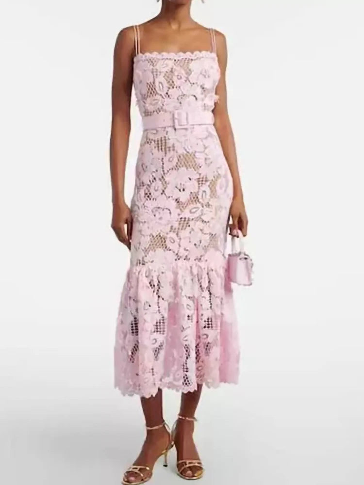 Lace Summer Self Portrait Dress