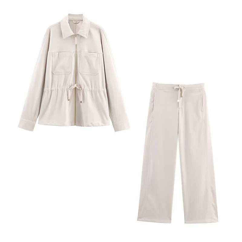 Elegant Set Chic Street Travel Holiday