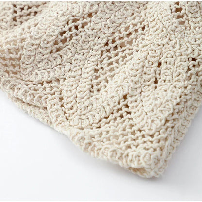 Knitted Skirt 2 Pieces Set