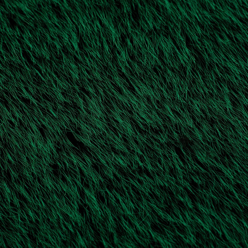 Turtleneck Furry GreenTank Top