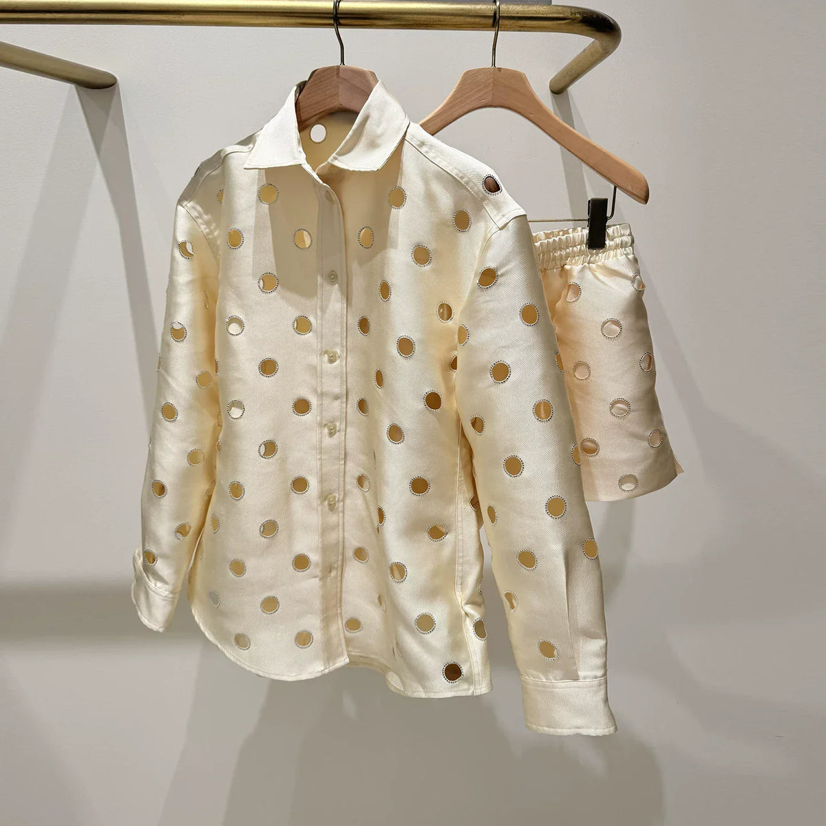 Yellow Sandro Maje Vibes set
