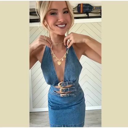 Denim Top Brand Mini