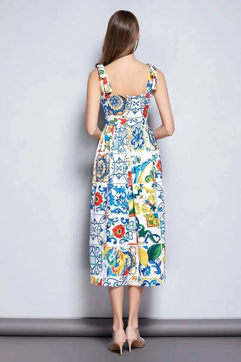 Colorful summer Midi