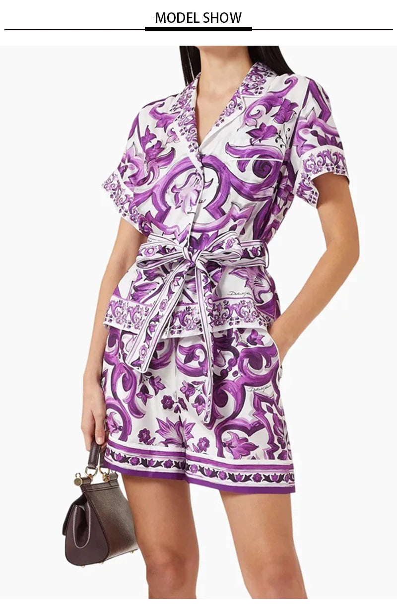 Dolce Purple Latest Set - Shellss