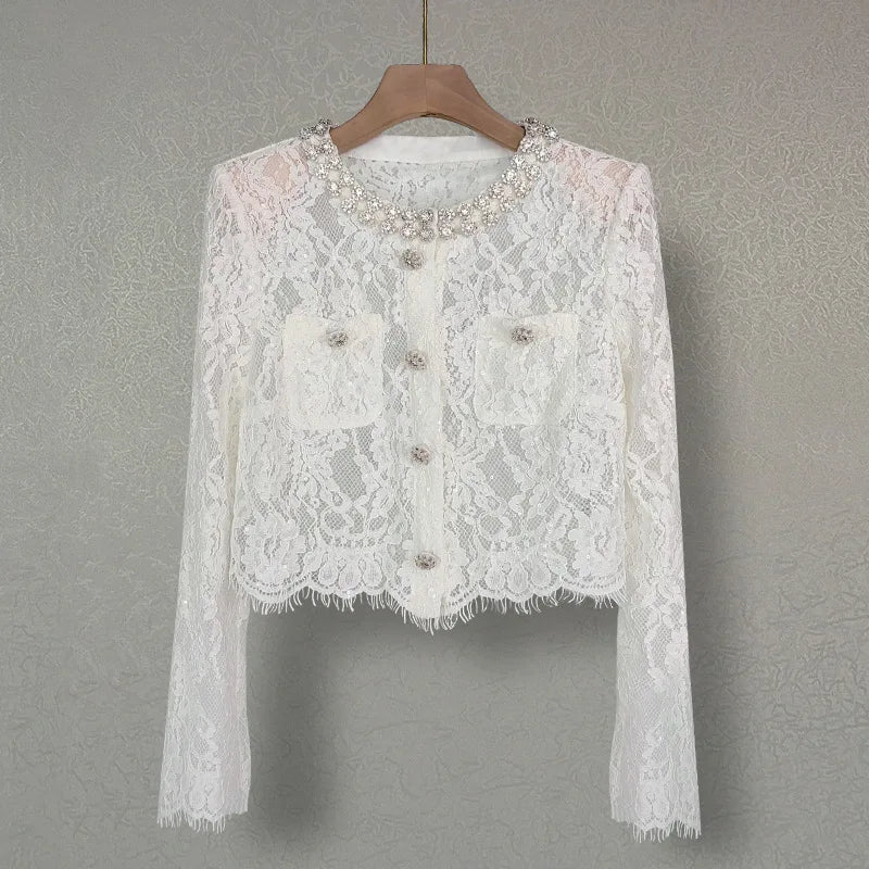 Diamond Drape Elegance