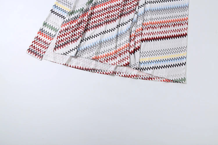 Missoni White Striped Long