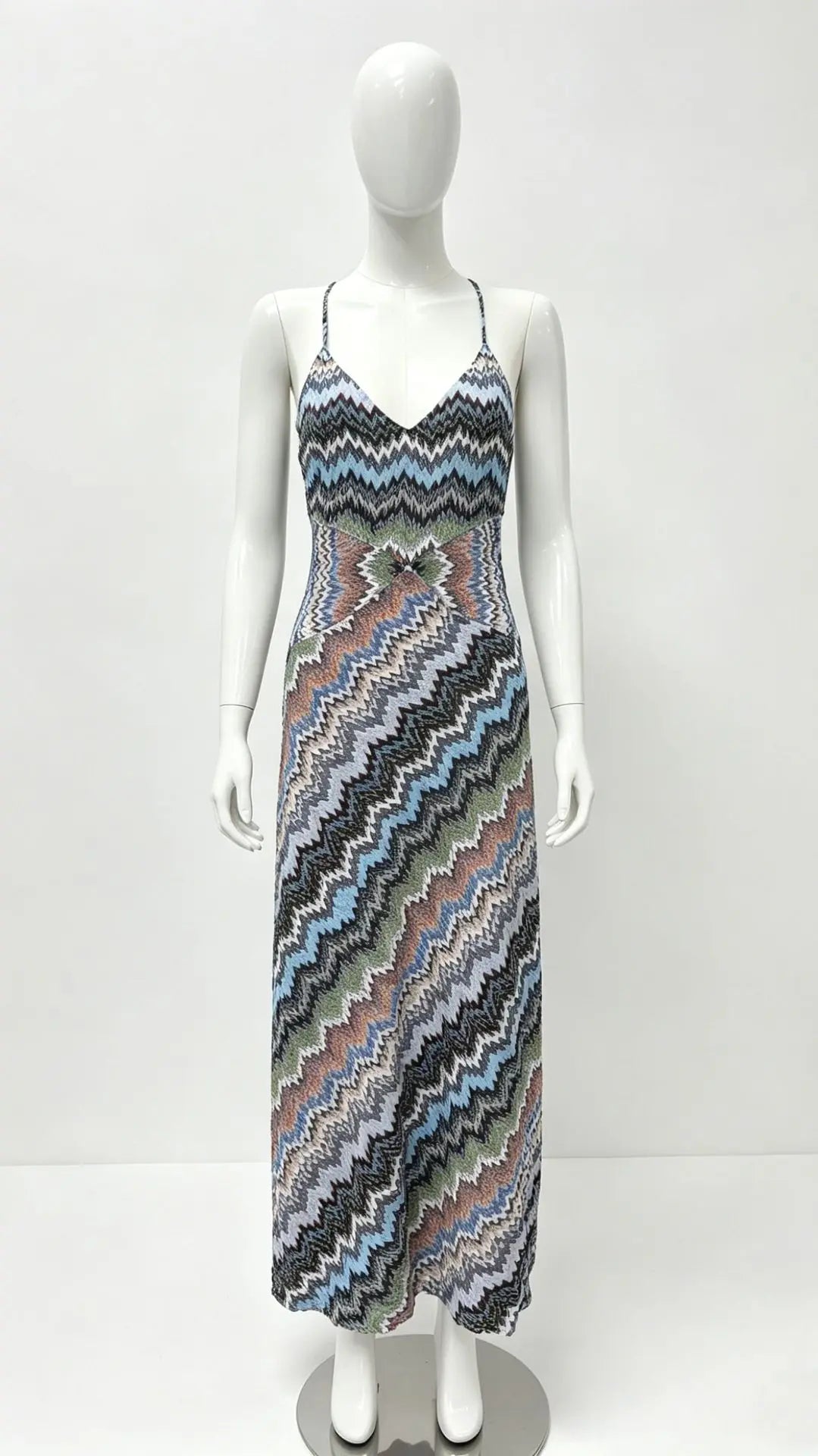 Missoni Long Blue and Red