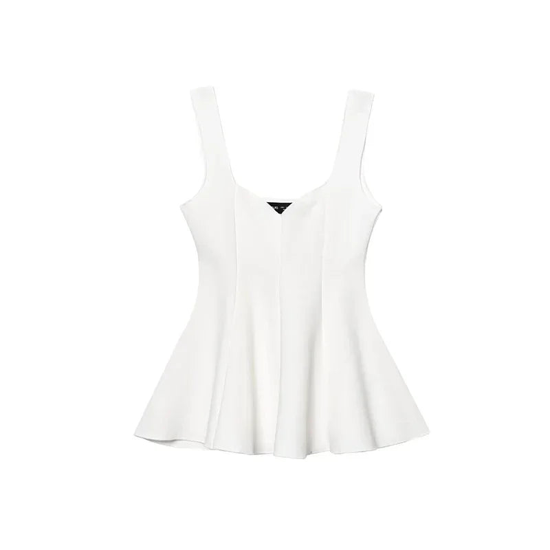 Elegant Pleated Top Trouser
