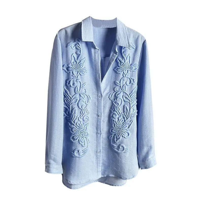 Luxury Embroidered Royals Shirt