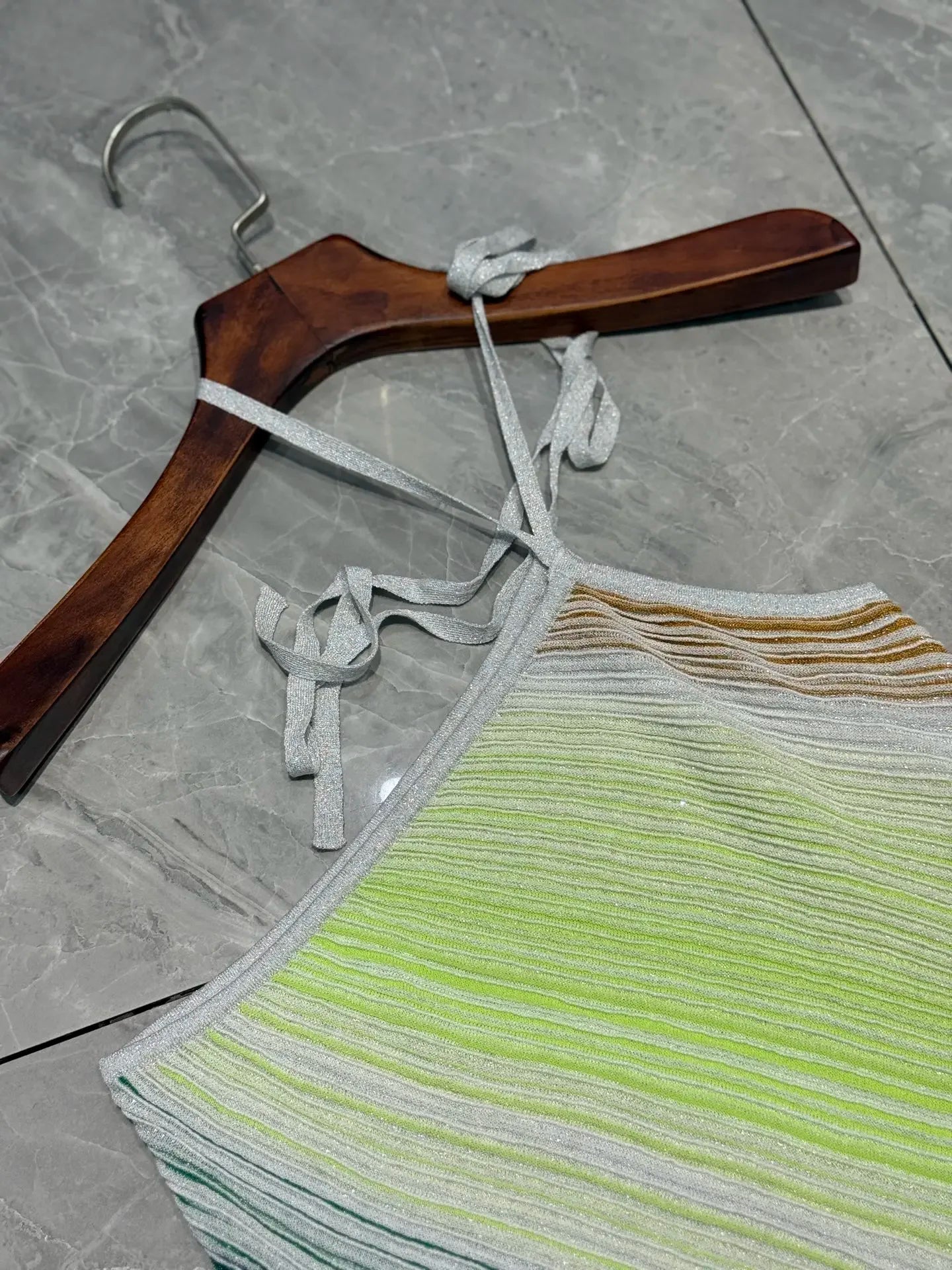 Missoni zig zag Metallic Sequined Striped