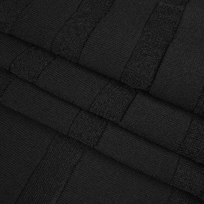 Semi Sheer Black Dress- Party Premium collection