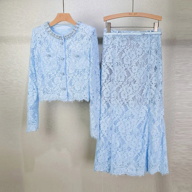 Diamond Drape Elegance