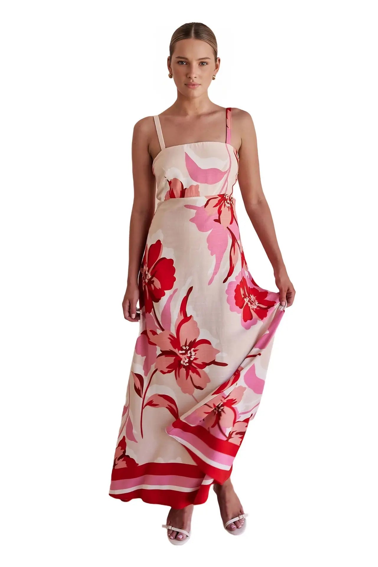 Elegant Flower Dress A-line