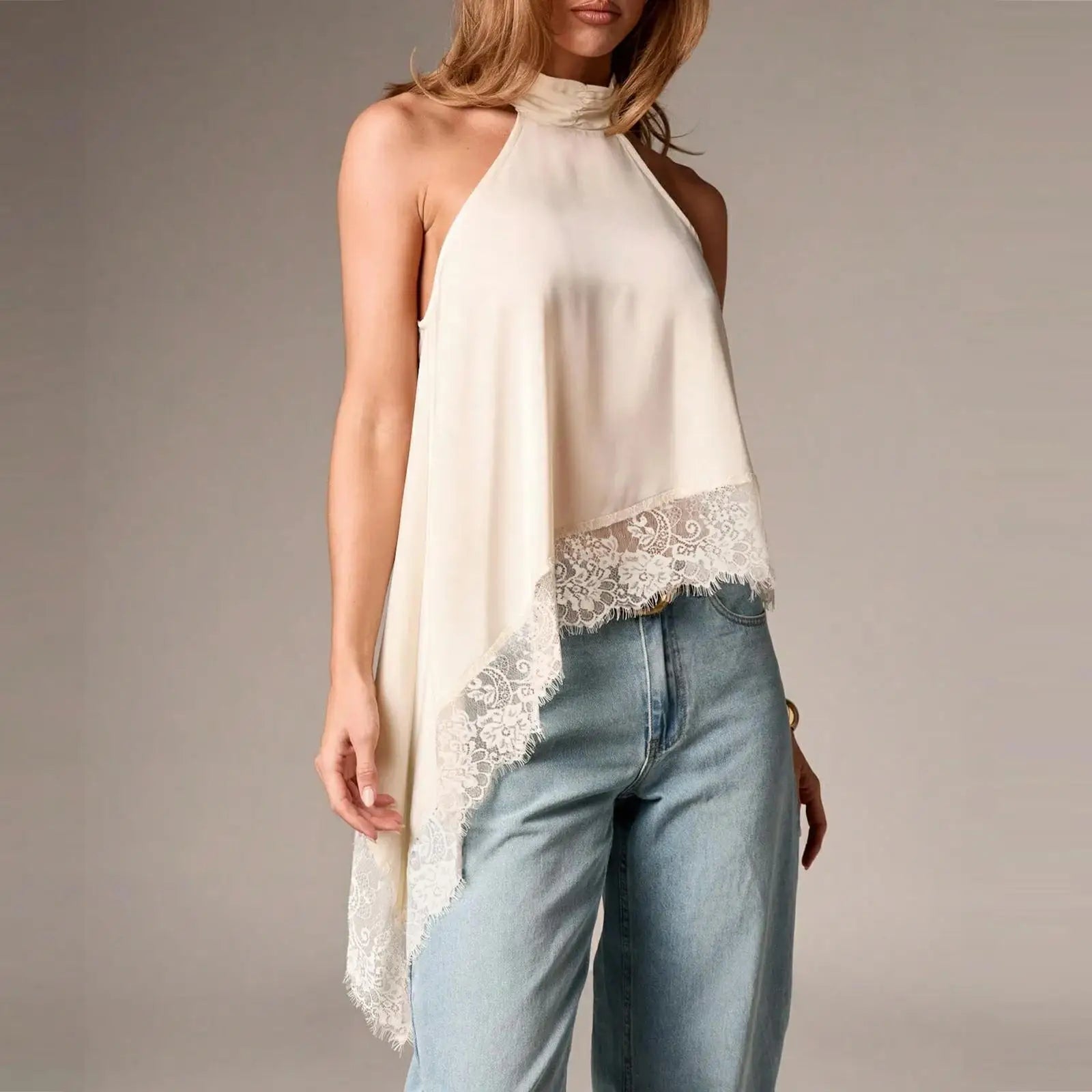 Asymmetrical Silky Top clio - Shellss
