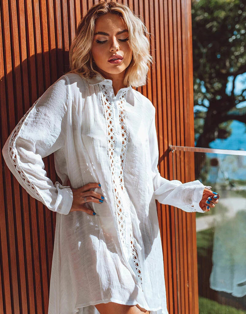 Bikini Beach Cover up Tunics - Shellss